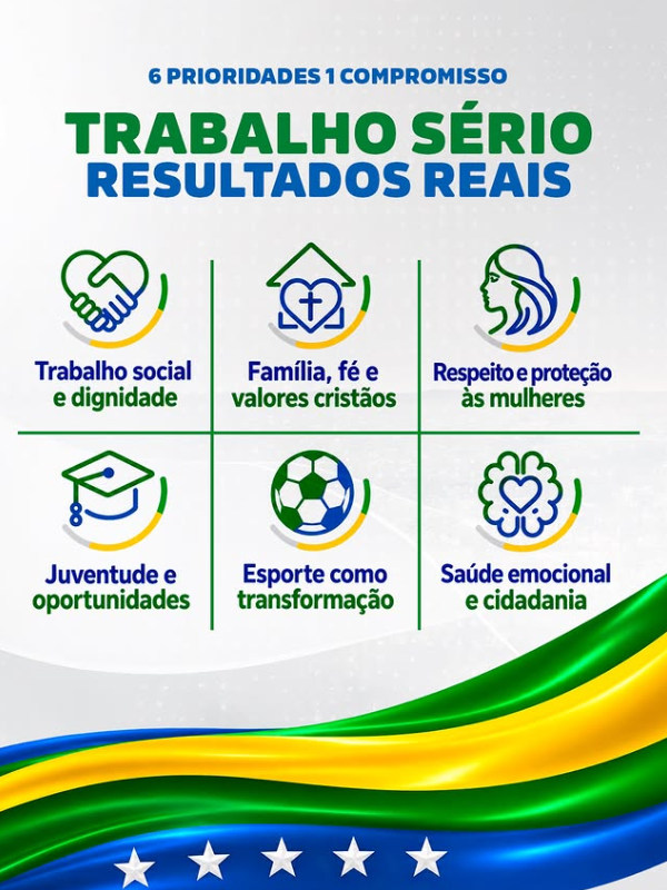 Imagem institucional da campanha Cardoso.