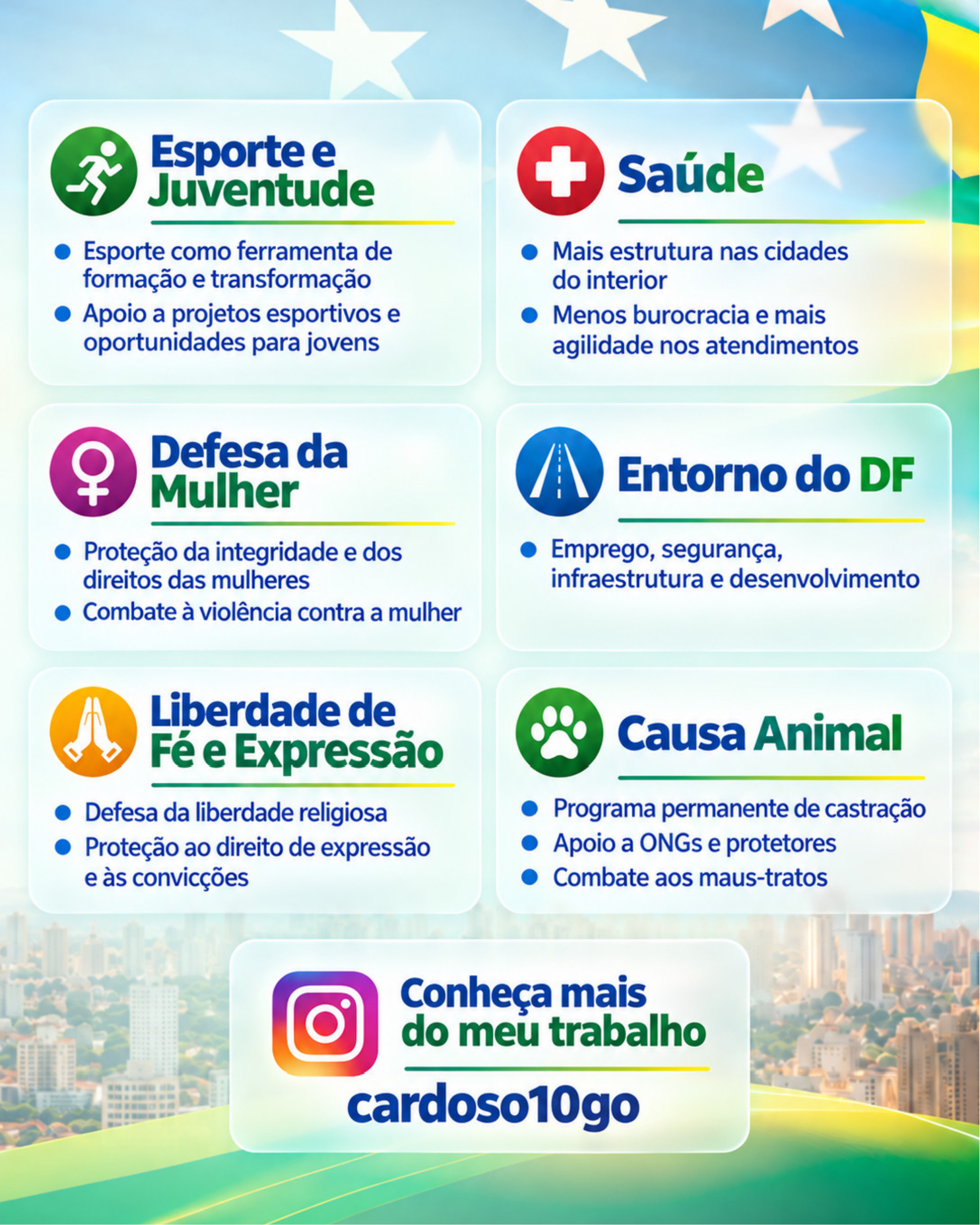 Proposta da campanha Cardoso, imagem 2
